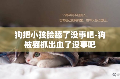 狗把小孩臉舔了沒事吧-狗被貓抓出血了沒事吧
