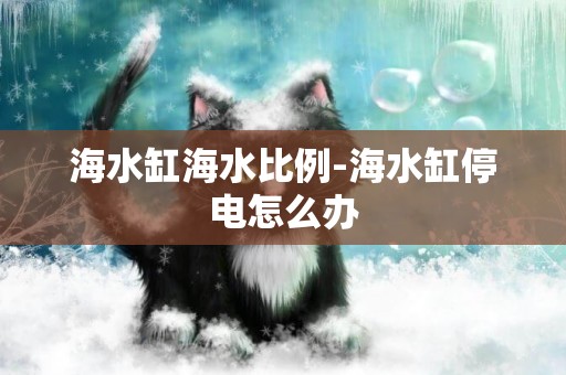 海水缸海水比例-海水缸停電怎么辦