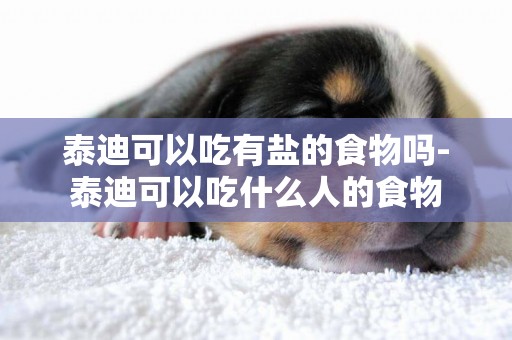 泰迪可以吃有鹽的食物嗎-泰迪可以吃什么人的食物