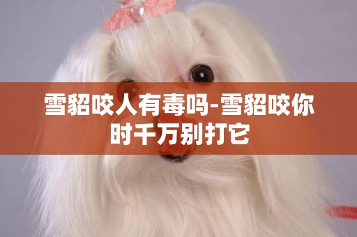 雪貂咬人有毒嗎-雪貂咬你時千萬別打它