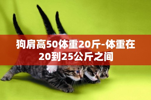 狗肩高50體重20斤-體重在20到25公斤之間