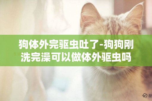 狗體外完驅蟲吐了-狗狗剛洗完澡可以做體外驅蟲嗎