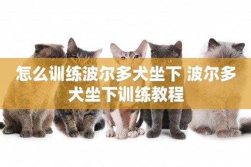 怎么訓練波爾多犬坐下 波爾多犬坐下訓練教程