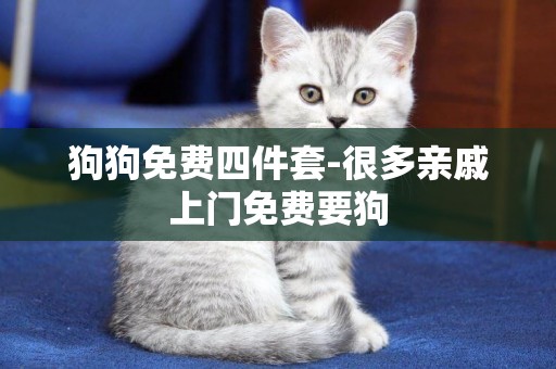 狗狗免費四件套-很多親戚上門免費要狗
