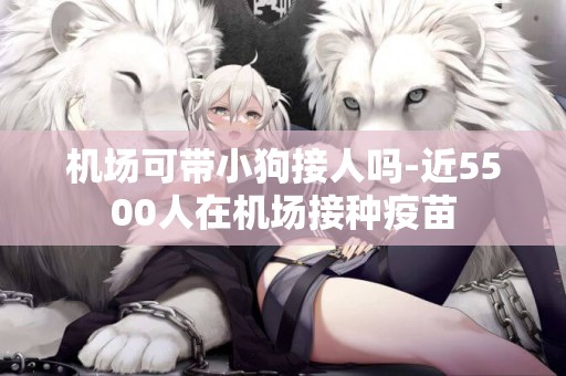 機場可帶小狗接人嗎-近5500人在機場接種疫苗