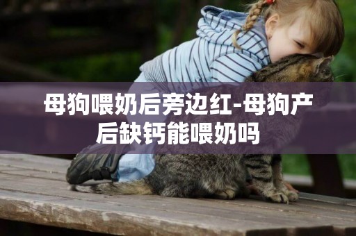 母狗喂奶后旁邊紅-母狗產后缺鈣能喂奶嗎