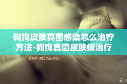 狗狗皮膚真菌感染怎么治療方法-狗狗真菌皮膚病治療方法是什么