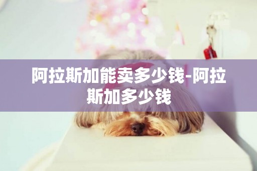 阿拉斯加能賣多少錢-阿拉斯加多少錢