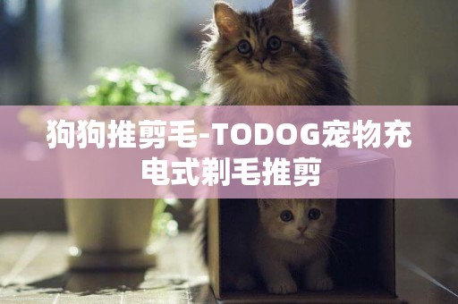 狗狗推剪毛-TODOG寵物充電式剃毛推剪