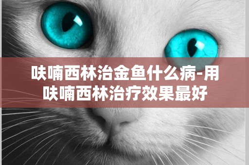 呋喃西林治金魚什么病-用呋喃西林治療效果最好