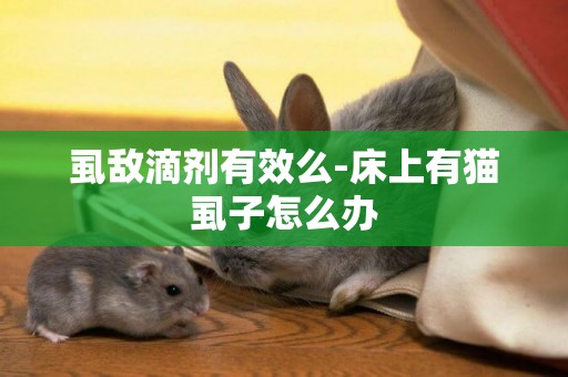 虱敵滴劑有效么-床上有貓虱子怎么辦