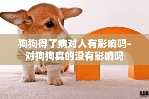 狗狗得了病對人有影響嗎-對狗狗真的沒有影響嗎