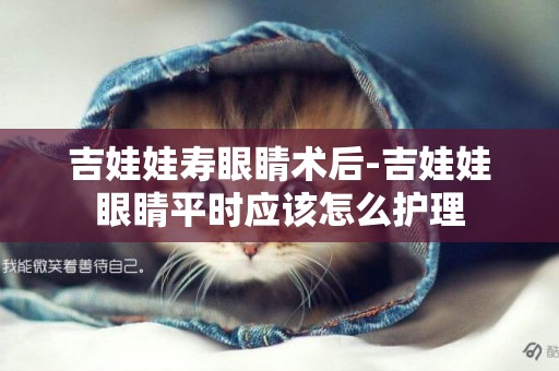 吉娃娃壽眼睛術后-吉娃娃眼睛平時應該怎么護理
