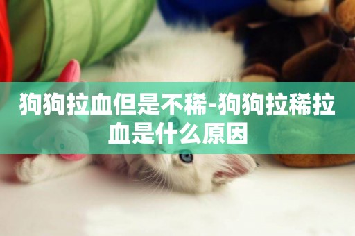 狗狗拉血但是不稀-狗狗拉稀拉血是什么原因