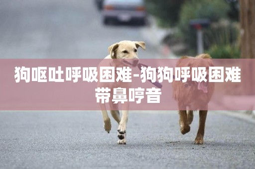 狗嘔吐呼吸困難-狗狗呼吸困難帶鼻哼音