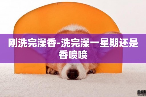 剛洗完澡香-洗完澡一星期還是香噴噴