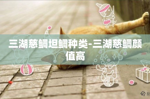 三湖慈鯛坦鯛種類-三湖慈鯛顏值高