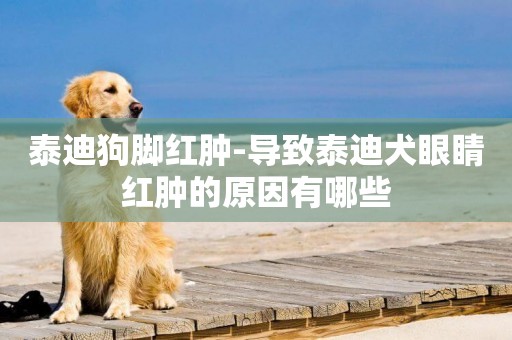 泰迪狗腳紅腫-導致泰迪犬眼睛紅腫的原因有哪些