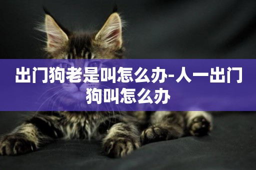 出門狗老是叫怎么辦-人一出門狗叫怎么辦