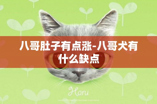 八哥肚子有點漲-八哥犬有什么缺點
