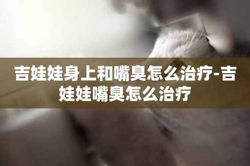 吉娃娃身上和嘴臭怎么治療-吉娃娃嘴臭怎么治療