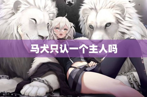 馬犬只認一個主人嗎