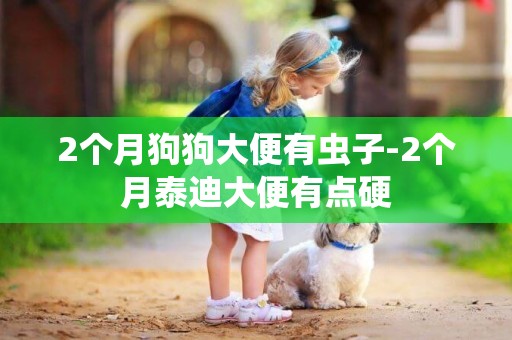 2個月狗狗大便有蟲子-2個月泰迪大便有點硬