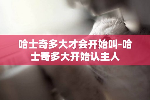 哈士奇多大才會開始叫-哈士奇多大開始認主人