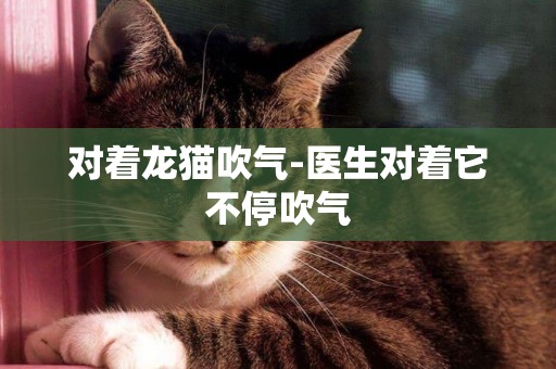 對著龍貓吹氣-醫生對著它不停吹氣