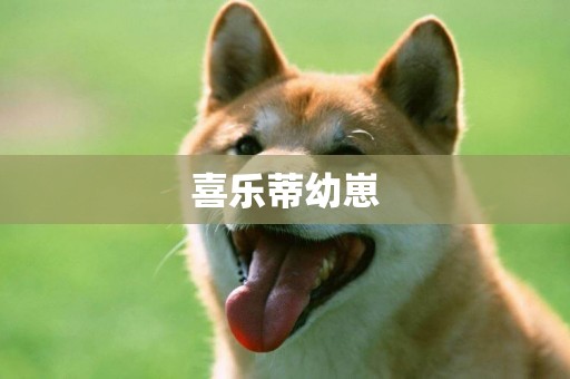 喜樂蒂幼崽