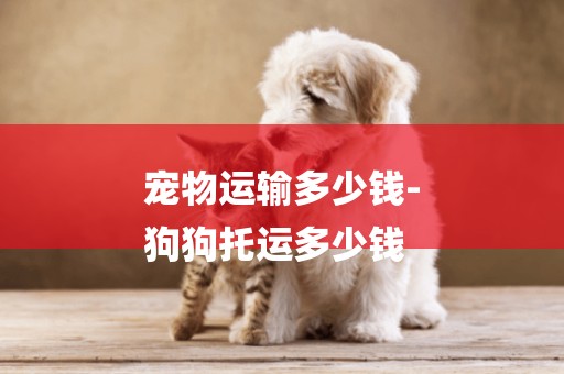 寵物運輸多少錢-
狗狗托運多少錢