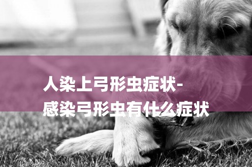 人染上弓形蟲癥狀-
感染弓形蟲有什么癥狀