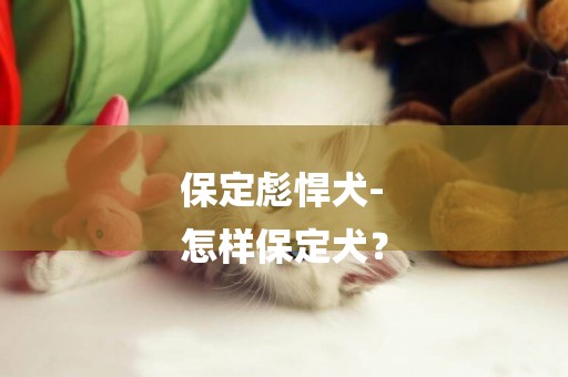 保定彪悍犬-
怎樣保定犬？