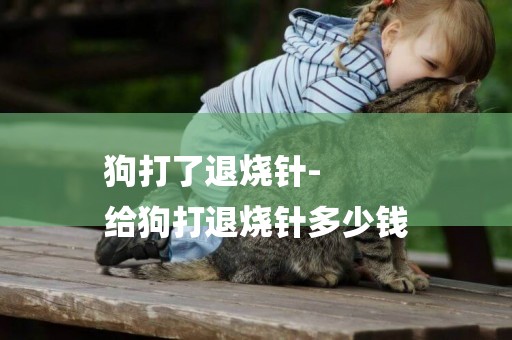 狗打了退燒針-
給狗打退燒針多少錢
