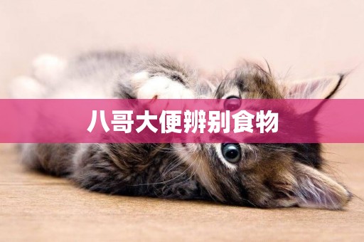 八哥大便辨別食物