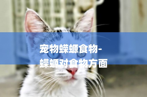 寵物蠑螈食物-
蠑螈對食物方面