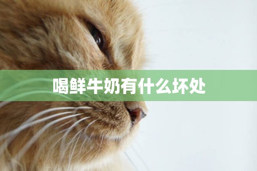 喝鮮牛奶有什么壞處