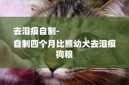 去淚痕自制-
自制四個月比熊幼犬去淚痕狗糧