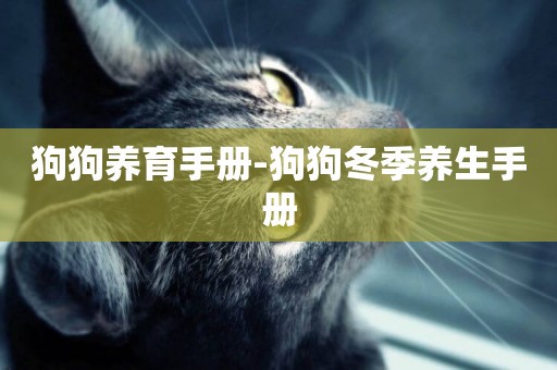 狗狗養育手冊-狗狗冬季養生手冊
