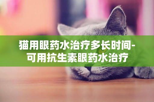 貓用眼藥水治療多長時間-可用抗生素眼藥水治療