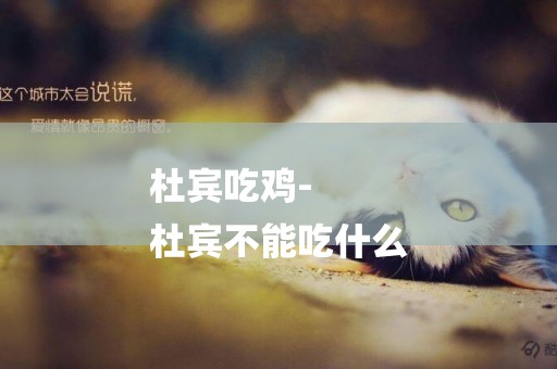 杜賓吃雞-
杜賓不能吃什么