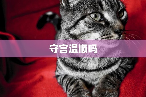 守宮溫順嗎