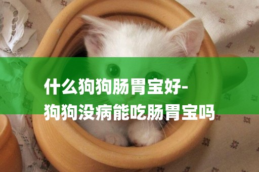 什么狗狗腸胃寶好-
狗狗沒病能吃腸胃寶嗎