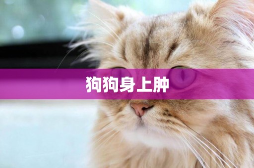 狗狗身上腫