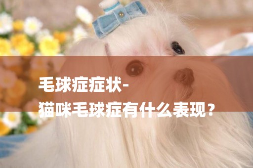 毛球癥癥狀-
貓咪毛球癥有什么表現？