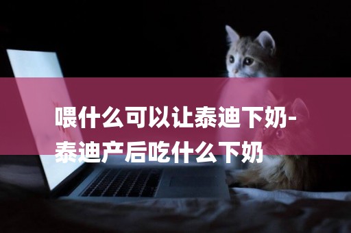 喂什么可以讓泰迪下奶-
泰迪產后吃什么下奶