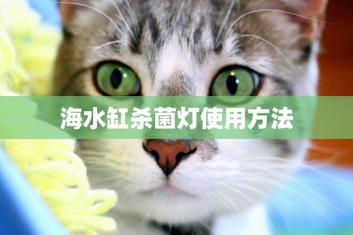 海水缸殺菌燈使用方法