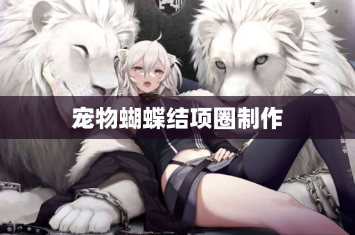 寵物蝴蝶結項圈制作