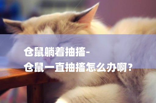 倉鼠躺著抽搐-
倉鼠一直抽搐怎么辦啊？