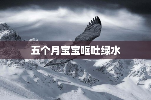 五個月寶寶嘔吐綠水
